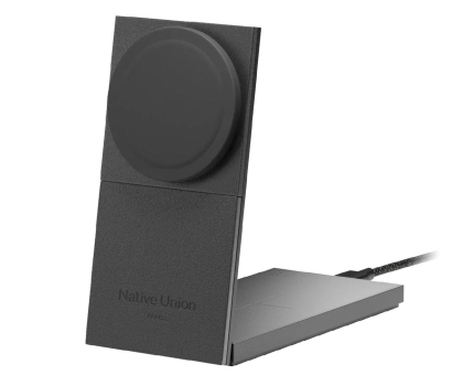 Ładowarka do smartfonów Native Union Rise 2-in-1 Qi2 wireless charger black